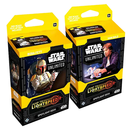 Jump to Lightspeed Spotlight Boba and Han Deck - Star Wars: Unlimited