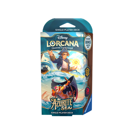 Azurite Sea Starter Deck Amber/Ruby - Disney Lorcana