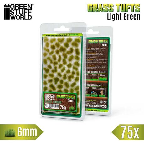 Grass Tufts XXL 6MM Light Green