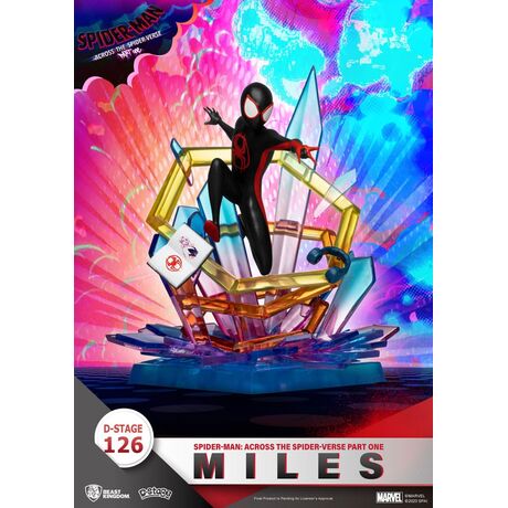 Miles Morales PVC Diorama 15cm - Spider-Man: Across the Spider-Verse
