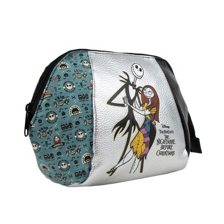 Jack & Sally Patchwork Make up Bag - Nightmare Before Christmas