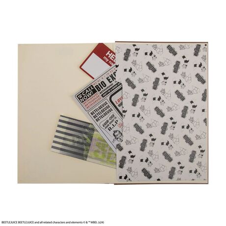 Beetlejuice Notebook - Handbook for the Recently Deceased