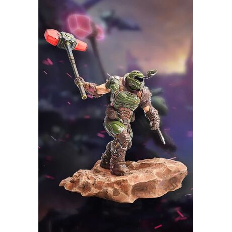 Doom Eternal Statue Doom Slayer 15cm