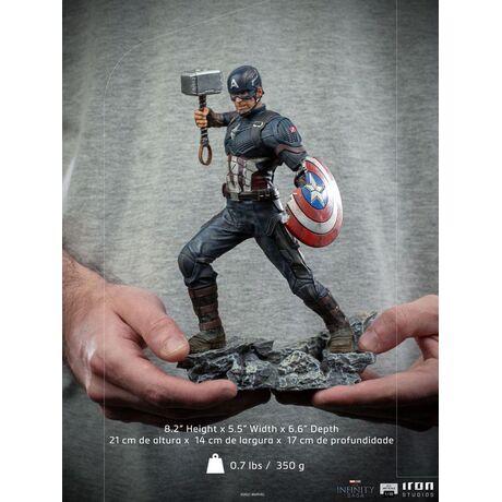 Captain America Ultimate Bds Art Scale 1/10