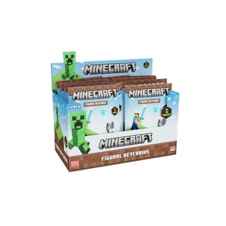 Minecraft Figural Keychain (random choice)