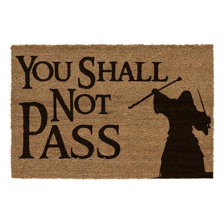 You Shall Not Pass Doormat 60x40 The Lord of the Rings