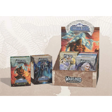 Warlord: Saga of the Storm - Into the Accordlands Starter Deck Display (6 Decks)