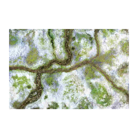 Snow Valley Gaming Mat - 44"'x60"
