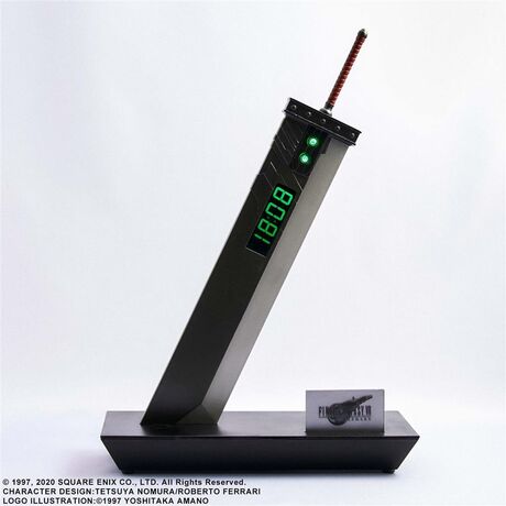 Final Fantasy VII Digital Clock - Buster Sword