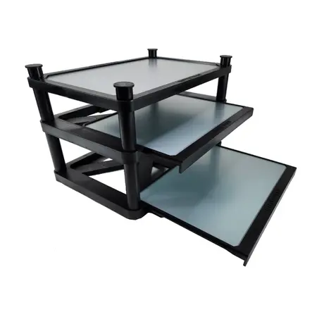 P.A.C.K. 160 Magna Rack Sliders Load Out (Black)