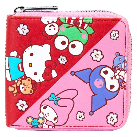 Sanrio by Loungefly Wallet Hello Kitty & Friends Color Block