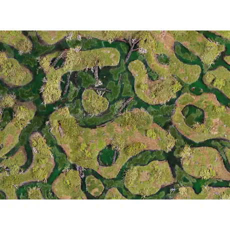 Forsaken Swamp Gaming Mat - 44"'x60"