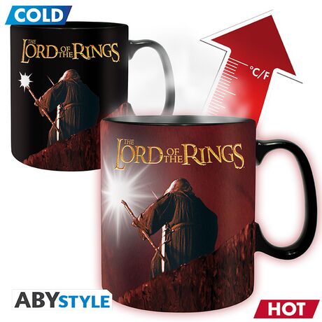 Lord of the Rings Heat Change Mug 460ml You Shall Not Pass