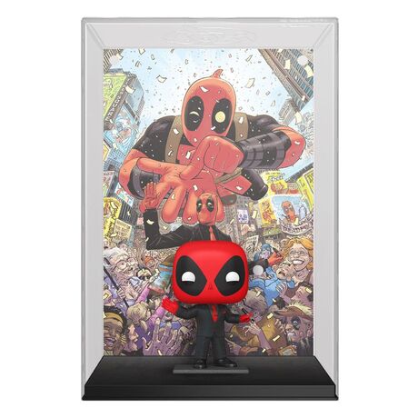 Pop! Deadpool in Black Suit & Comic Cover - Deadpool #46