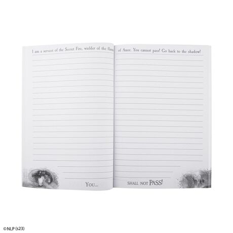 Lord of the Rings Notebook You Shall Not Pass