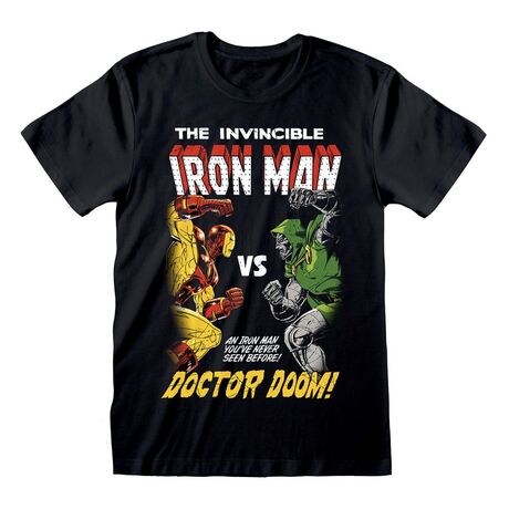 Marvel T-Shirt Iron Man Vs Doom L