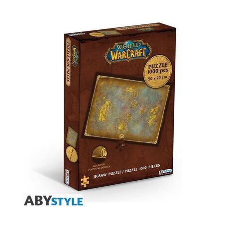 World of Warcraft Jigsaw Puzzle Azeroth's Map
