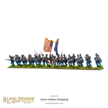 Infantry Regiment (Charging) - American Civil War