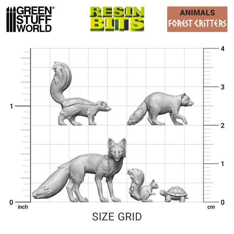 3D Printed - Forest Vermin