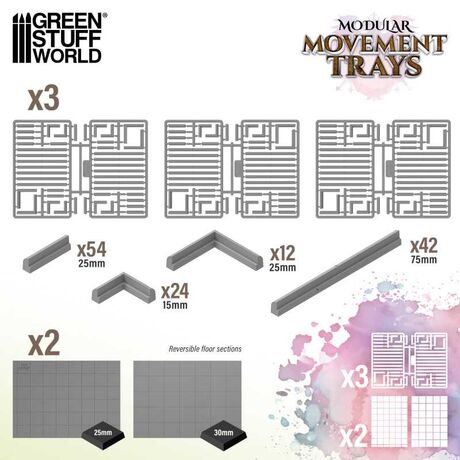Modular Movement Trays Complete Pack