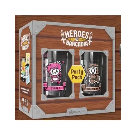 Heroes of Barcadia Party Pack Expansion