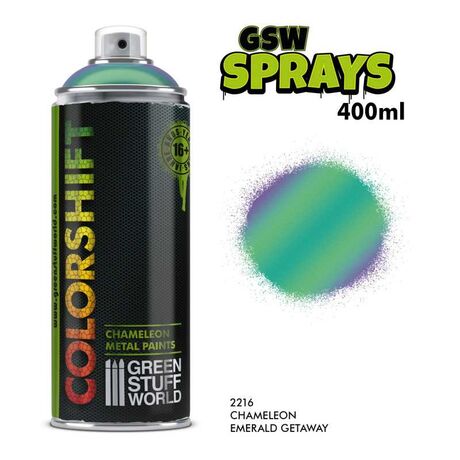 Spray Colorshift Chameleon Emerald Gateway 400ml