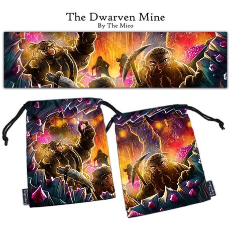 Drawlab The Dwarf's Mine Dice Bag