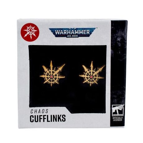 Chaos Cufflinks - Warhammer 40K