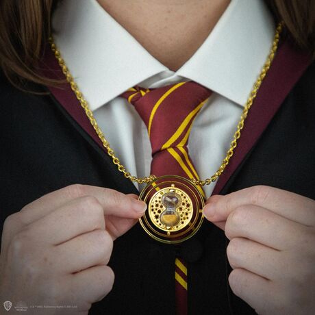Harry Potter Necklace with Pendant Time Turner Gift Box