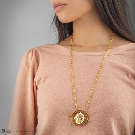 Harry Potter Necklace with Pendant Time Turner Gift Box