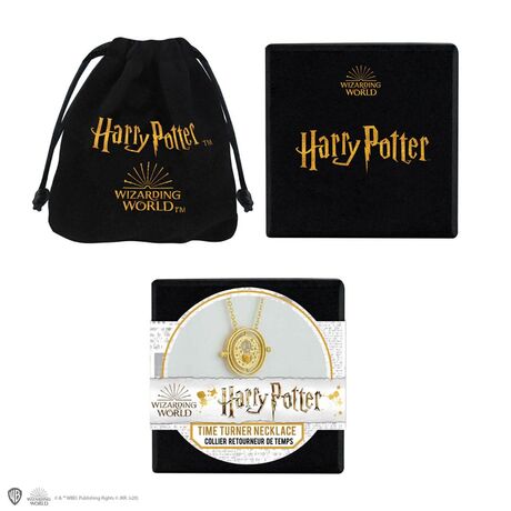 Harry Potter Necklace with Pendant Time Turner Gift Box