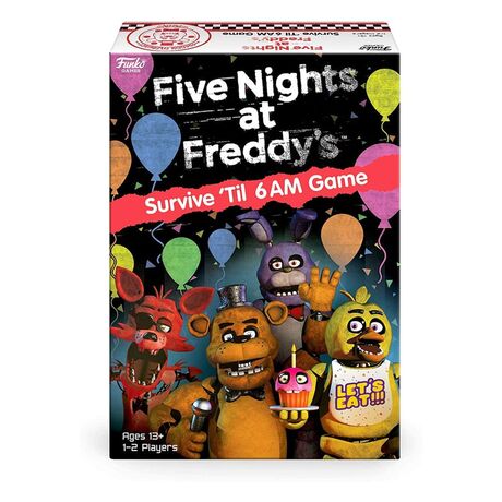 Five Nights at Freddy's Board Game Survive Til 6AM