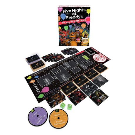Five Nights at Freddy's Board Game Survive Til 6AM