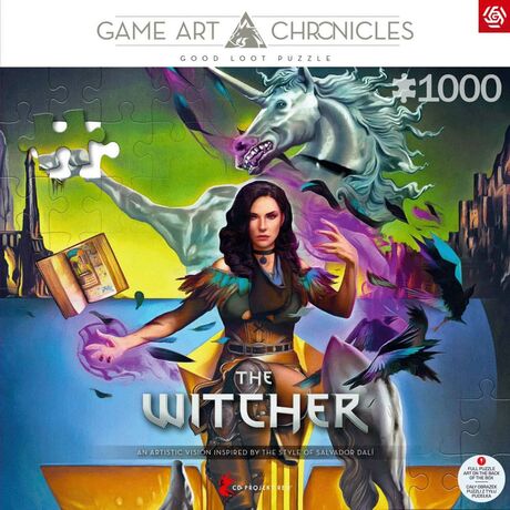 The Witcher III Puzzle Yennefer Insp. By Dali (1000 PCS)