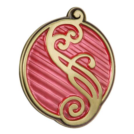Wicked Pin Glinda's Shiz Red 7cm