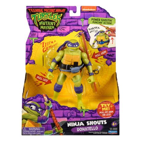 Teenage Mutant Ninja Turtles: DONATELLO Mutant Mayhem Ninja Shouts 15cm