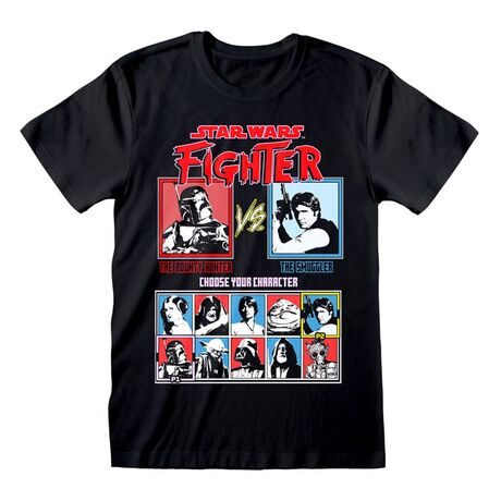 Star Wars T-Shirt Vs Screen Black L