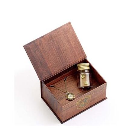 Gift Box Necklace and Earrings Time Turner