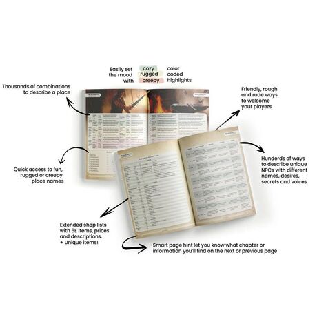 Worlds at a Glance: Towns & Villages Book