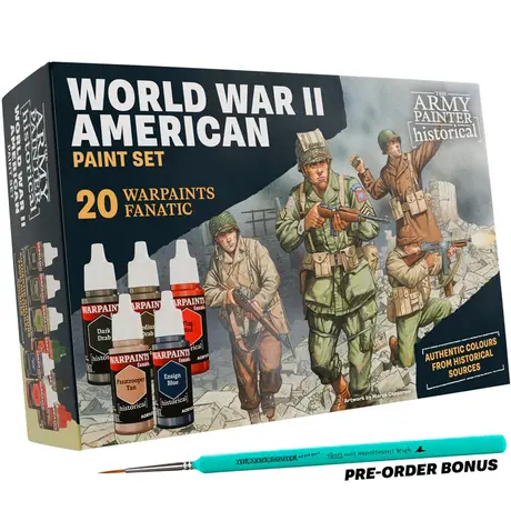 Historical: WWII American Paint Set