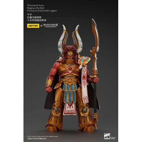 Magnus the Red Primarch of the XVth Legion Warhammer The Horus Heresy Action Figure 1/18 Thousand sons