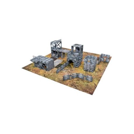 Halo: Flashpoint Deluxe Buildable 3D Terrain Set