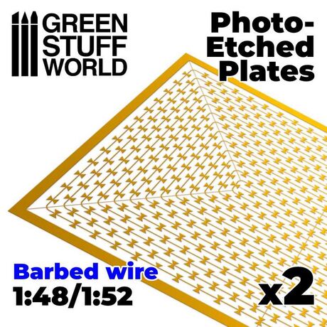Photo Etched - Barbed Wire (2pcs)