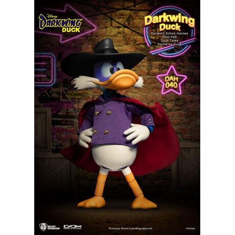 Darkwing Duck Dynamic 8ction Heroes Action Figure 1/9 Darkwing Duck 16 cm