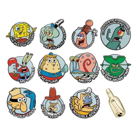 SpongeBob SquarePants Pin Badge Display Mystery Pin Badge