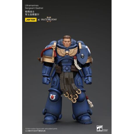 Ultramarines Sergeant Gadriel Warhammer 40k Action Figure 1/18 13cm