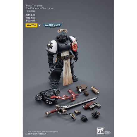 Black Templars The Emperor's Champion Rolantus 12cm Warhammer 40k Action Figure 1/18