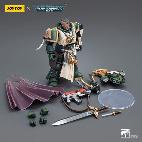 Dark Angels Master Lazarus - Warhammer 40k Action Figure 1/18 12cm
