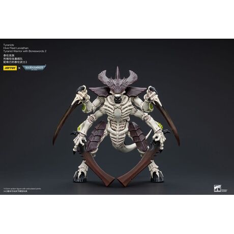 Tyranids Hive Fleet Leviathan Tyranid Warrior w Boneswords 2 Warhammer 40k Action figure 1/18 15cm