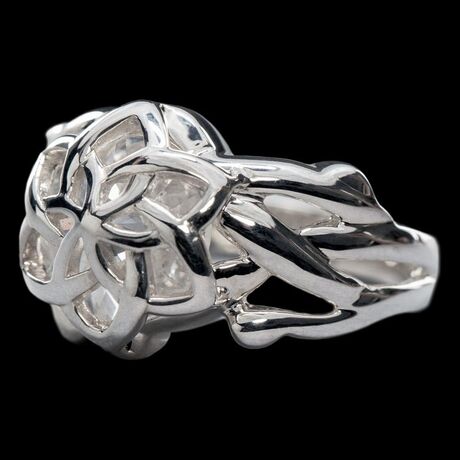 Nenya - The Ring of Galadriel (Sterling Silver) Size 9.7